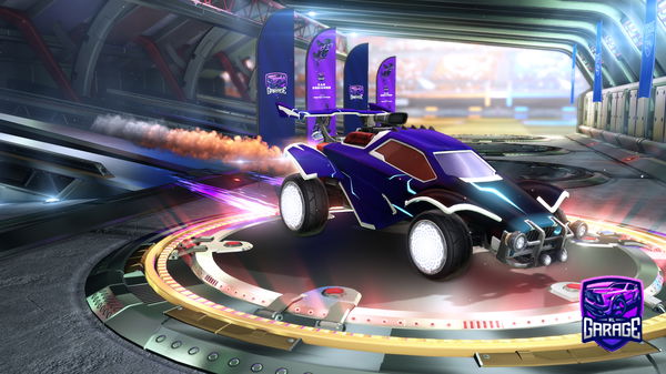 A Rocket League car design from Caillou_894