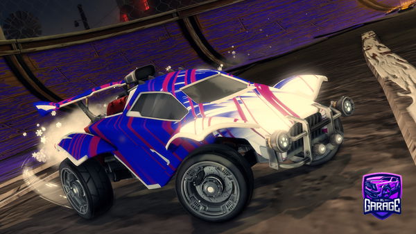 A Rocket League car design from Pearlviper13