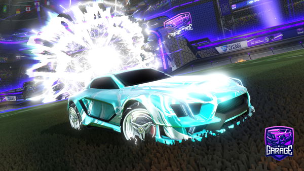 A Rocket League car design from XxBenettxX