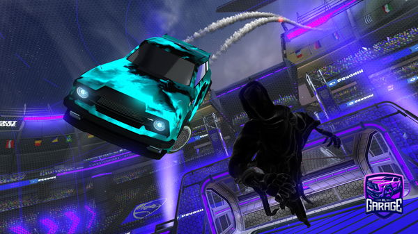 A Rocket League car design from Leoytwichyt