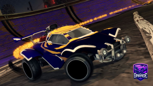 A Rocket League car design from davx0