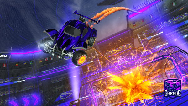 A Rocket League car design from Ninja78tjiagoplu