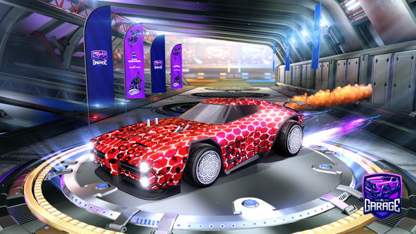 A Rocket League car design from fendi3x