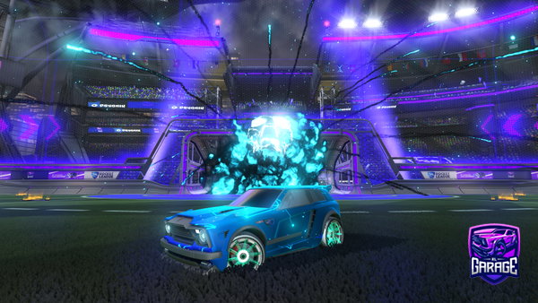 A Rocket League car design from Artifion