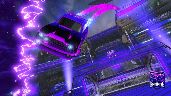 A Rocket League car design from Kingdamooo