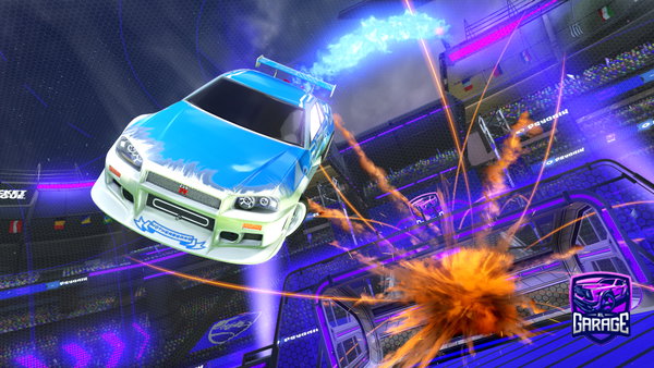 A Rocket League car design from austinlupin