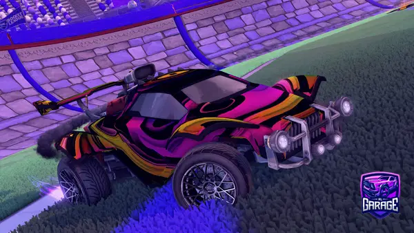 A Rocket League car design from floopdafinn