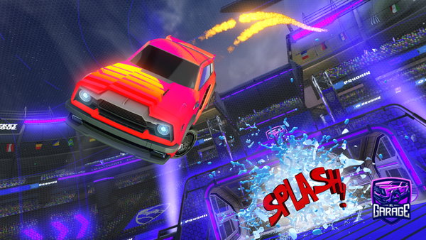 A Rocket League car design from TendedKibbles0
