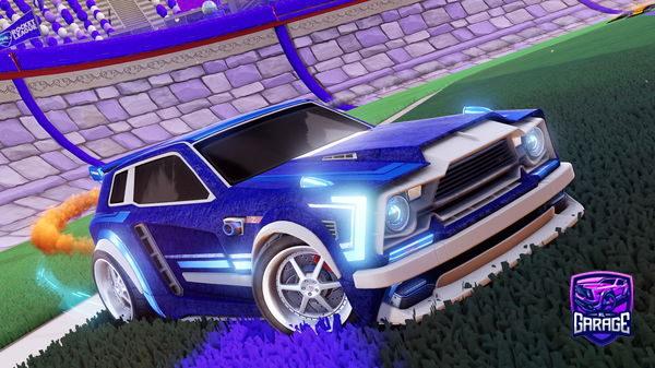 A Rocket League car design from OomBaLLas