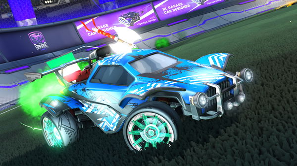 A Rocket League car design from Mattia_Nuke