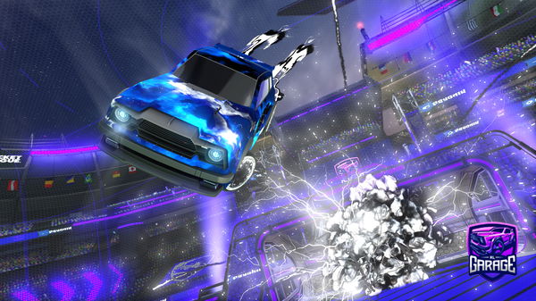 A Rocket League car design from LM024_RL_YT