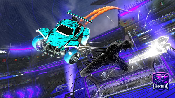 A Rocket League car design from Majtek_69