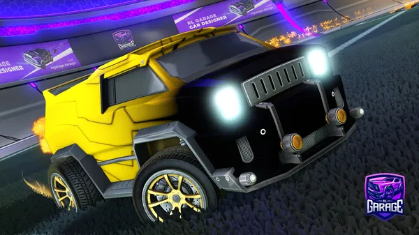 A Rocket League car design from stone-monkey45