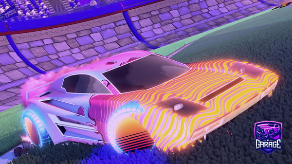 A Rocket League car design from Antaciddd