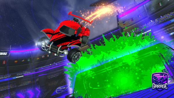 A Rocket League car design from imagine42o