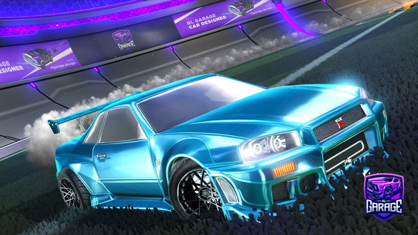 A Rocket League car design from -GHXSTLY-