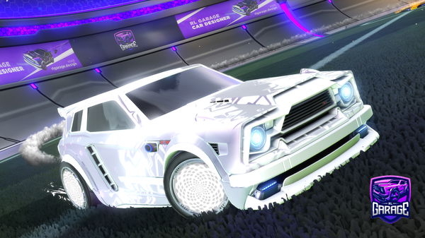 A Rocket League car design from Pixel_boy11