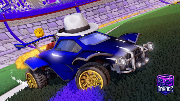A Rocket League car design from babybearLOWE