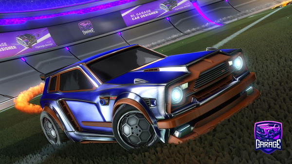 A Rocket League car design from Razviul