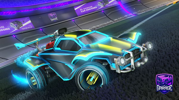 A Rocket League car design from Llama15