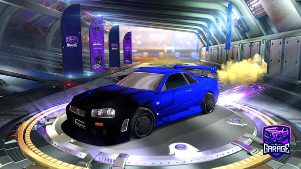 A Rocket League car design from XxGeorgeMPxX