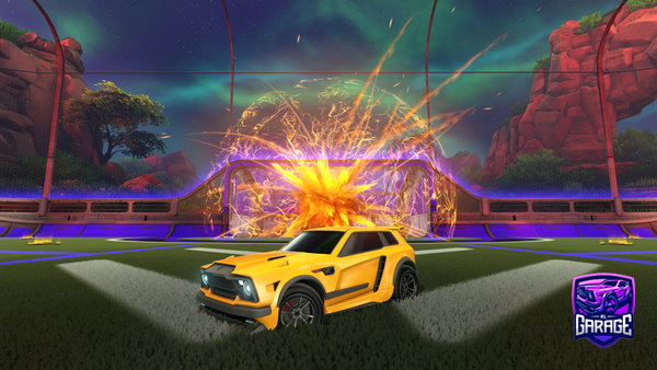 A Rocket League car design from ayserene