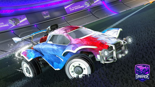 A Rocket League car design from XxNOS303xX