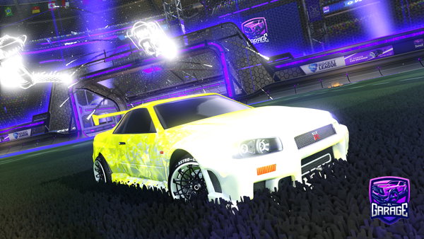 A Rocket League car design from zombieforce51