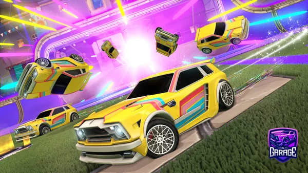 A Rocket League car design from gcatog