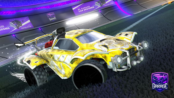 A Rocket League car design from sforney98