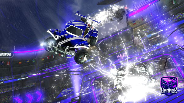 A Rocket League car design from Ju4n7te