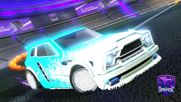 A Rocket League car design from Konnichowa