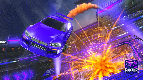 A Rocket League car design from Deadtrip