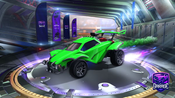 A Rocket League car design from SEBBYBOI99