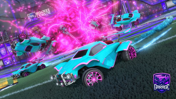 A Rocket League car design from Gl0ckster