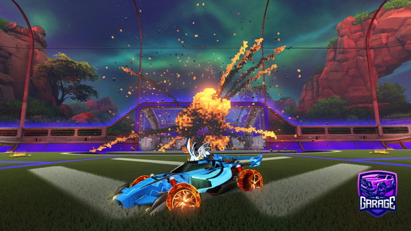 A Rocket League car design from mAkos9999