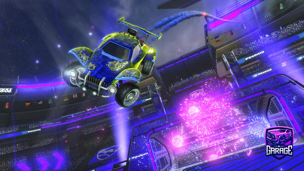 A Rocket League car design from RLdrako20000