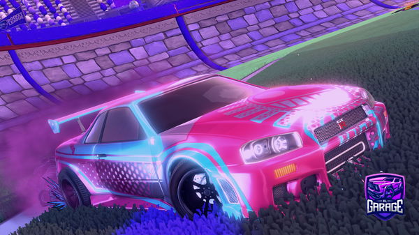 A Rocket League car design from Stopper