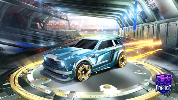 A Rocket League car design from RasmusenEA