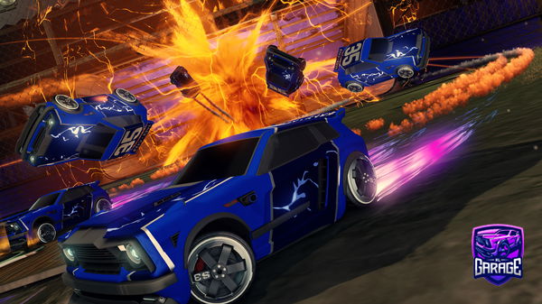 A Rocket League car design from TTV-notmickey523