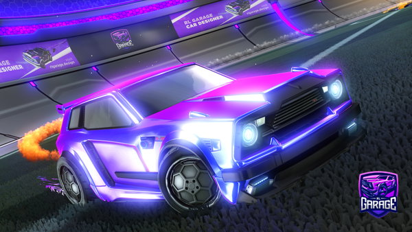 A Rocket League car design from MaikyRomain