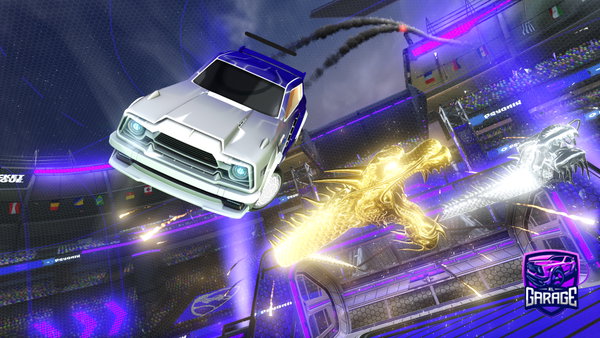 A Rocket League car design from Crashnin_Band