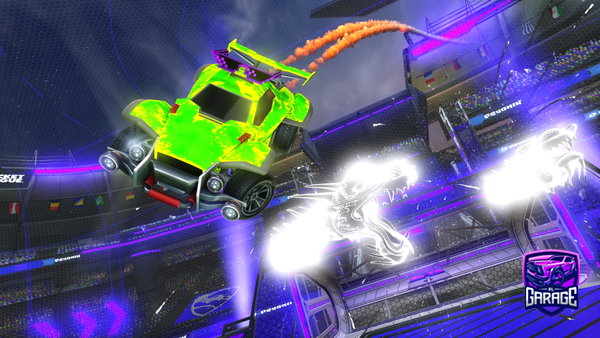 A Rocket League car design from Zygarde521
