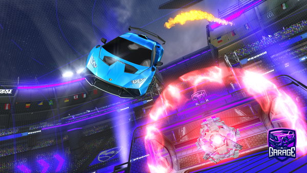 A Rocket League car design from Tyny