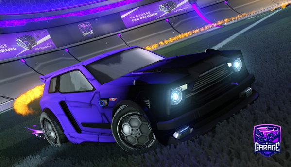 A Rocket League car design from iiTssCharless