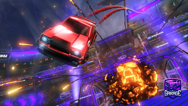 A Rocket League car design from zquif