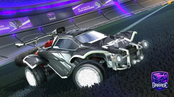 A Rocket League car design from Bozotrades