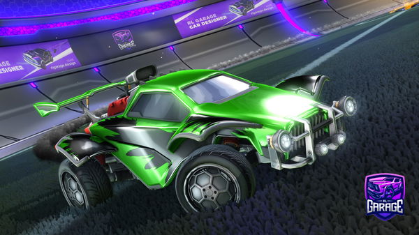 A Rocket League car design from ETJuniors