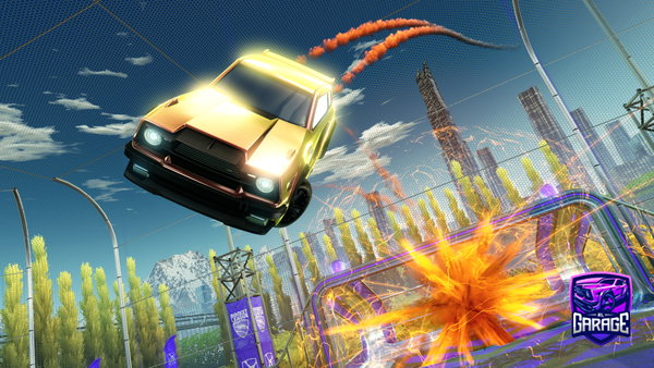 A Rocket League car design from Toxicplayer5963