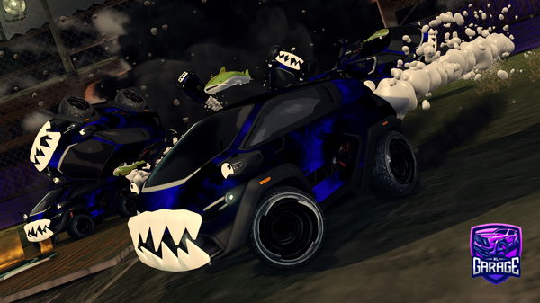 A Rocket League car design from TUBESOCK10